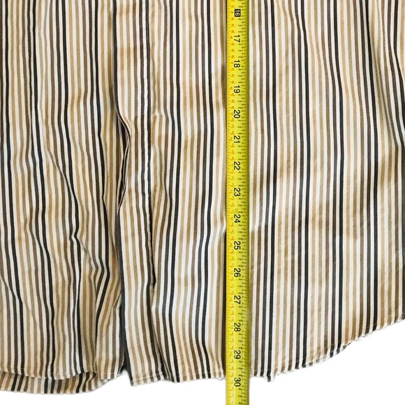 Italo Mondo Regular 16 1/2, 34/35, 100% Cotton Button Down Shirt French Cuffs - Picture 5 of 5